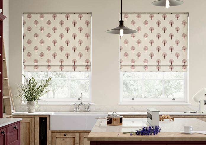 Emily Bond Yew Tree, Mulberry - Twist&Fit Roman Blind - Image 3